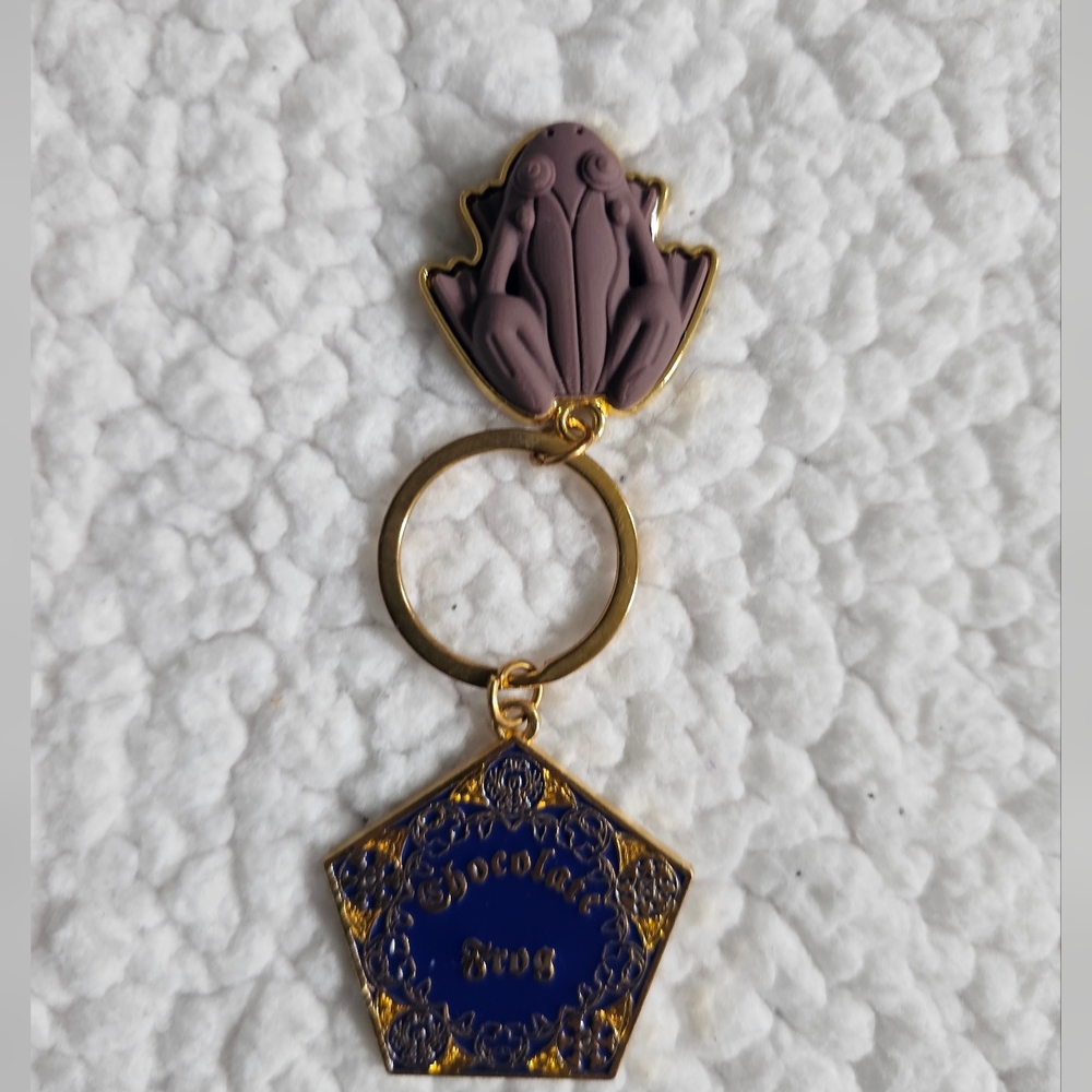 Hogwarts wizard chocolate frog Keychain